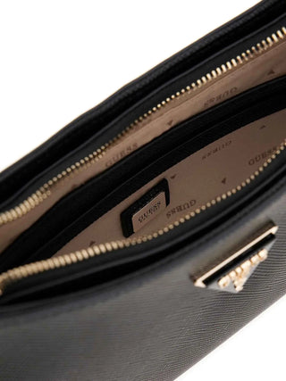 BORSA A SPALLA DONNA - GUESS NERO - HWZG96 72180 3