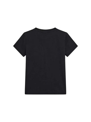 T-SHIRT RAGAZZA - GUESS KIDS NERO - J5RI46 J1314 2
