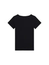 POLO RAGAZZA - GUESS KIDS NERO - J5YP03 KB1O1 2