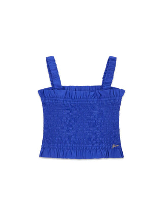 TOP RAGAZZA - GUESS KIDS BLU - J6GH03 WG5S2