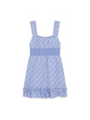 ABITO RAGAZZA - GUESS KIDS BLU - J6GK22 WR300 1
