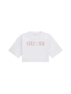 T-SHIRT RAGAZZA - GUESS KIDS BIANCO - J6RI11 KCNQ4 1