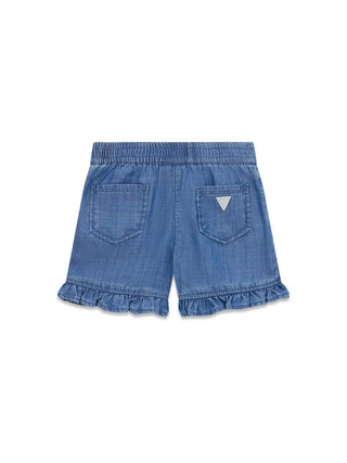 SHORT BAMBINA - GUESS KIDS BLU - K6GD06 D3X30 2