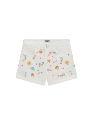SHORT BAMBINA - GUESS KIDS MULTI - K6GD09 WH630