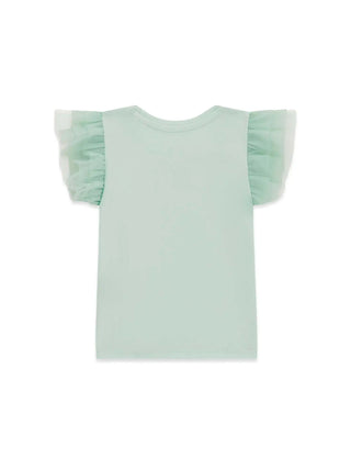 T-SHIRT BAMBINA - GUESS KIDS VERDE - K6GI19 K6YW4 2