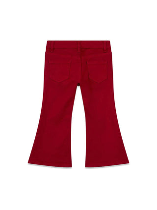 JEANS BAMBINA - GUESS KIDS ROSSO - K6RB00 WE620 2