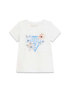 T-SHIRT BAMBINA - GUESS KIDS BIANCO - K6RI21 K6YW4 1
