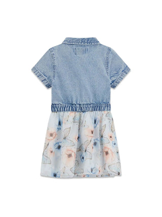 ABITO BAMBINA - GUESS KIDS BLU - K6RK16 D4EU0 2