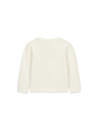 FELPA BAMBINA - GUESS KIDS CREMA - K6RQ00 KAD74 2