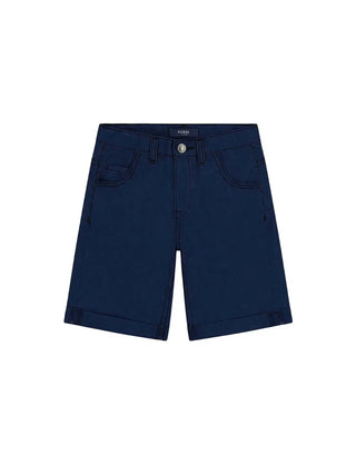 BERMUDA RAGAZZO - GUESS KIDS BLU - L6GD20 WHB40