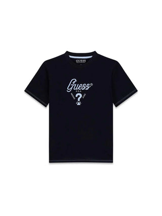 T-SHIRT RAGAZZO - GUESS KIDS BLU - L6GI06 K8HM4