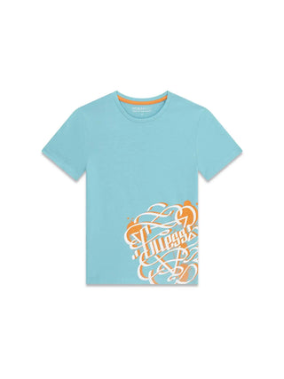 T-SHIRT RAGAZZO - GUESS KIDS VERDE - L6GI12 K8HM4