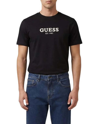 T-SHIRT UOMO - GUESS APPAREL NERO - M6GI16 K3032 2