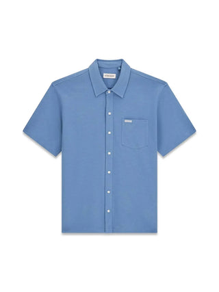 T-SHIRT UOMO - GUESS JEANS AZZURRO - M6GP02 KE731