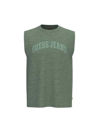 T-SHIRT UOMO - GUESS JEANS VERDE - M6GPB2 K8FQ4