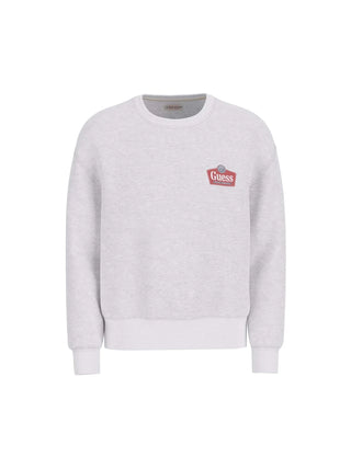 FELPA UOMO - GUESS JEANS GRIGIO - M6RQ21 KCPR1