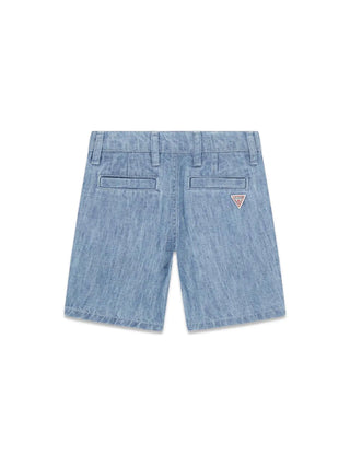BERMUDA BAMBINO - GUESS KIDS BLU - N6GD08 WN370 2