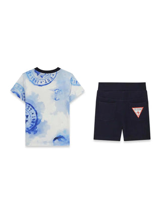 TUTA BAMBINO - GUESS KIDS BLU - N6GG00 K8HM4 2