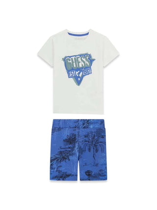 TUTA BAMBINO - GUESS KIDS BIANCO - N6GG05 K8HM4