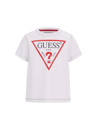 T-SHIRT BAMBINO - GUESS KIDS BIANCO - N73I55 K8HM0