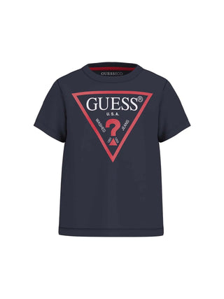 T-SHIRT BAMBINO - GUESS KIDS BLU - N73I55 K8HM0