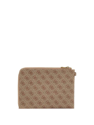POCHETTE UOMO - GUESS BEIGE-MARRONE - PMBALO P5235 2