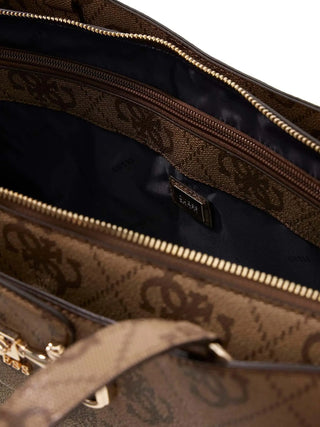 BORSA VALIGERIA UNISEX - GUESS MARRONE - TWOB99 24024 3