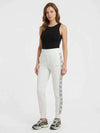 PANTALONE TUTA DONNA - GUESS ATHLEISURE BIANCO SPORCO - V2YB15 KB3P2 2