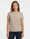 T-SHIRT DONNA - GUESS ATHLEISURE BEIGE - V2YI07 K8HM0 3