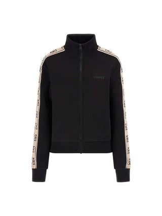 FELPA DONNA - GUESS ATHLEISURE NERO - V2YQ16 KB3P2