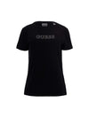 T-SHIRT DONNA - GUESS ATHLEISURE NERO - V3BI11 J1314 1