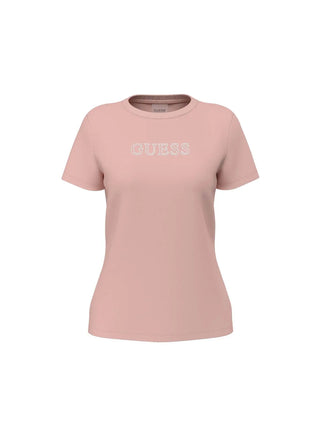 T-SHIRT DONNA - GUESS ATHLEISURE ROSA - V3BI11 J1314