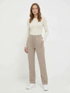 PANTALONE DONNA - GUESS ATHLEISURE BEIGE - V3RB21 K7UW2 3