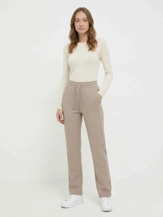 PANTALONE DONNA - GUESS ATHLEISURE BEIGE - V3RB21 K7UW2 3