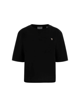 T-SHIRT DONNA - GUESS ATHLEISURE NERO - V4BI21 I3Z14