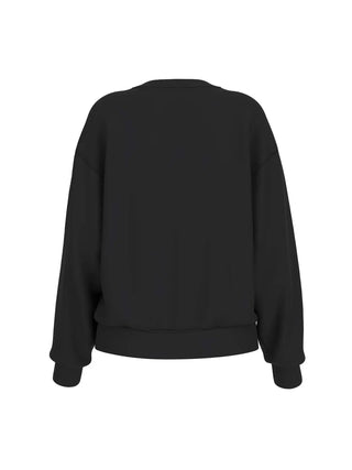FELPA DONNA - GUESS ATHLEISURE NERO - V4BQ15 K7UW2 2