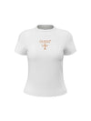 T-SHIRT DONNA - GUESS ATHLEISURE BIANCO - V4YI21 KCDH1 1