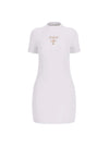 ABITO DONNA - GUESS ATHLEISURE BIANCO - V4YK02 KCDH1 1
