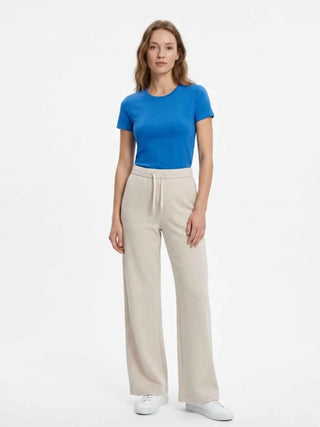 PANTALONE DONNA - GUESS ATHLEISURE BIANCO - V5BB12 KCX22 3