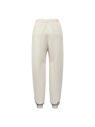 PANTALONE TUTA DONNA - GUESS ATHLEISURE BIANCO - V5BB23 KCX22 2