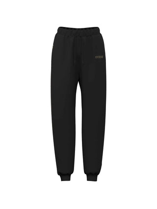 PANTALONE TUTA DONNA - GUESS ATHLEISURE NERO - V5BB23 KCX22