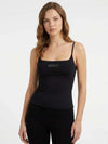 TOP DONNA - GUESS ATHLEISURE NERO - V5GP22 J1314 3