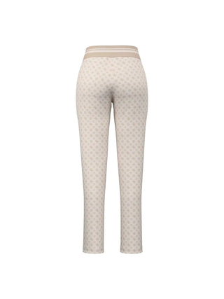PANTALONE DONNA - GUESS ATHLEISURE CREMA - V5YB20 KB212 2