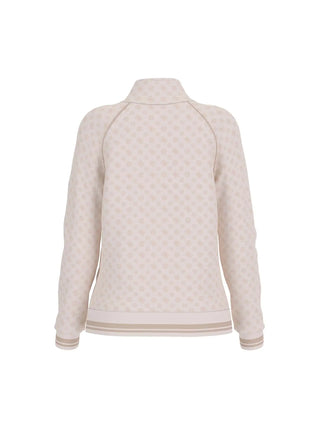 FELPA DONNA - GUESS ATHLEISURE CREMA - V5YQ03 KB212 2