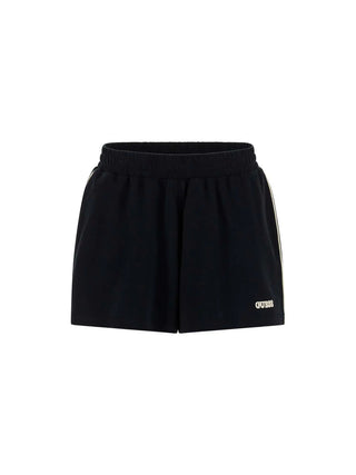 SHORT DONNA - GUESS ATHLEISURE NERO - V6GD08 K3004