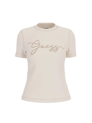 T-SHIRT DONNA - GUESS ATHLEISURE TORTORA - V6GI01 K2962
