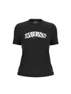 T-SHIRT DONNA - GUESS ATHLEISURE NERO - V6GI15 K2982 1