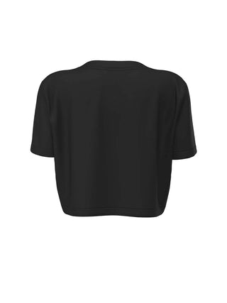 T-SHIRT DONNA - GUESS ATHLEISURE NERO - V6GI17 K2984 2
