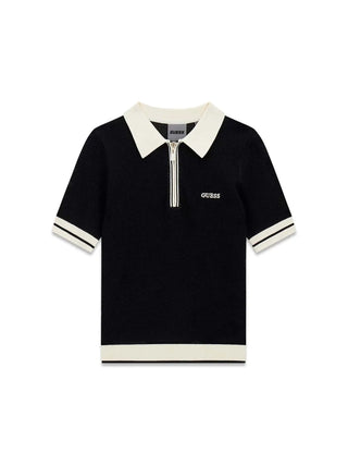 FELPA DONNA - GUESS ATHLEISURE NERO - V6GR04 Z0725 1