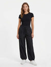 PANTALONE DONNA - GUESS ATHLEISURE NERO - V6RB21 WL232 3